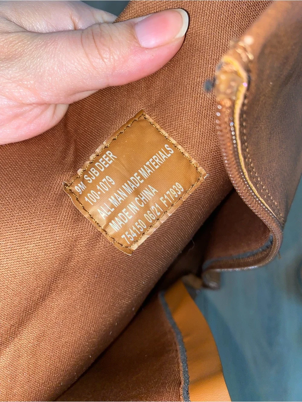 St. John's Bay Quilted Over-the-Knee Boots in Brown